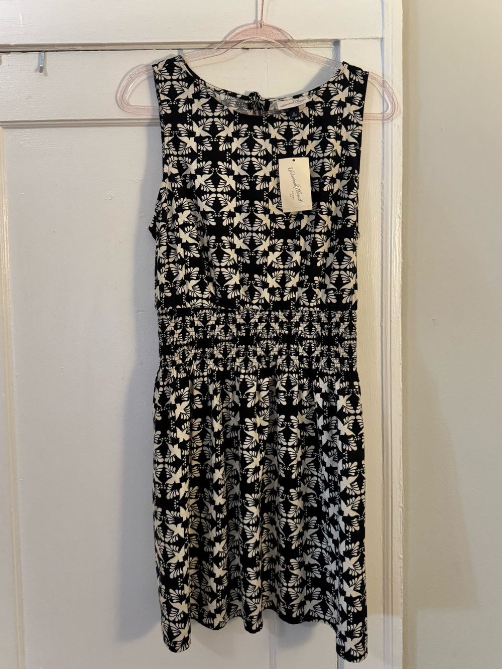 Universal Thread Black & White Midi Dress NWT
